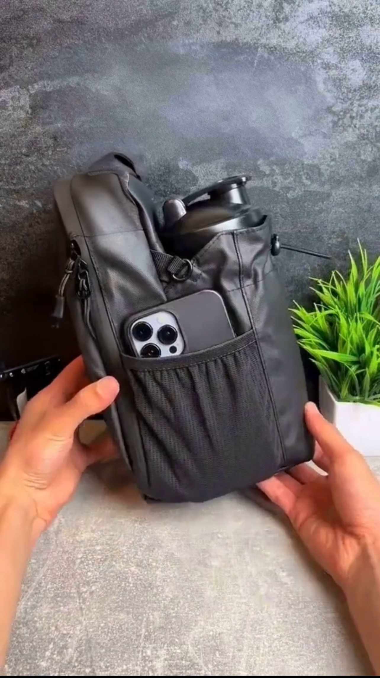 RackBag - Slipp prylar på golvet under träning